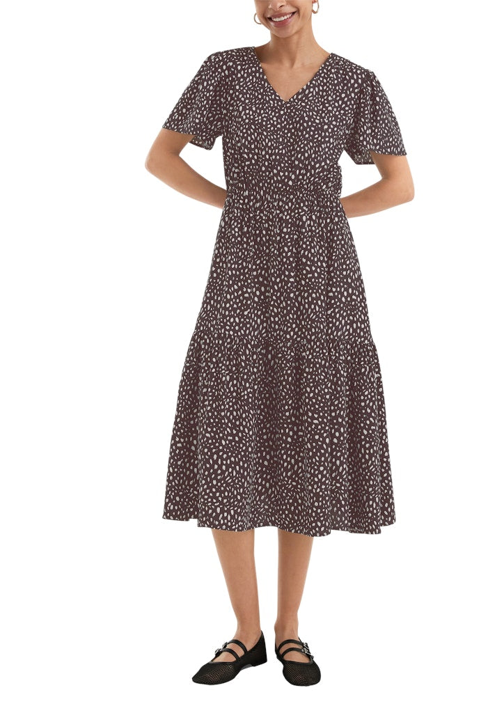 QS by S.Oliver Damen Kleider Lilac/Pink