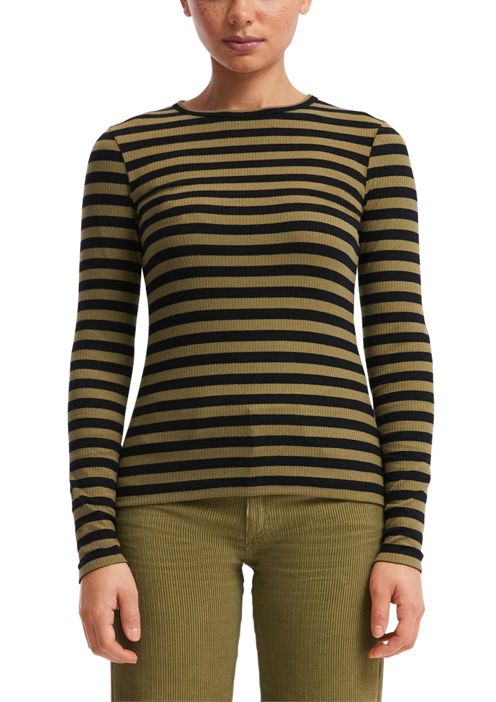 QS by S.Oliver Damen T-Shirts Green