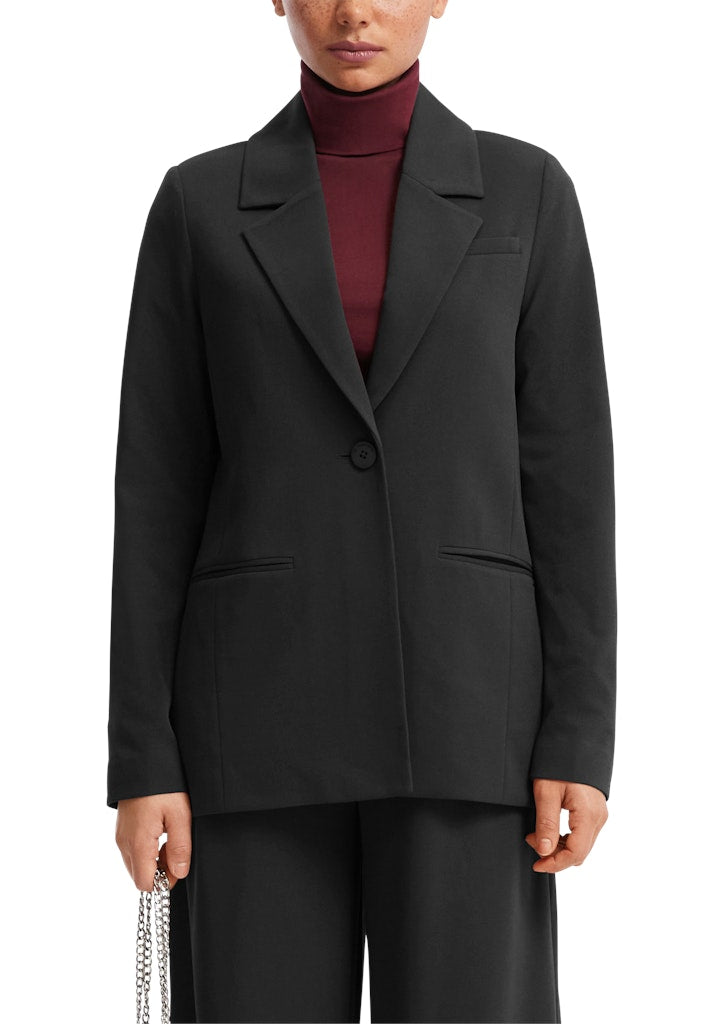 QS by S.Oliver Damen Blazer Grey/Black