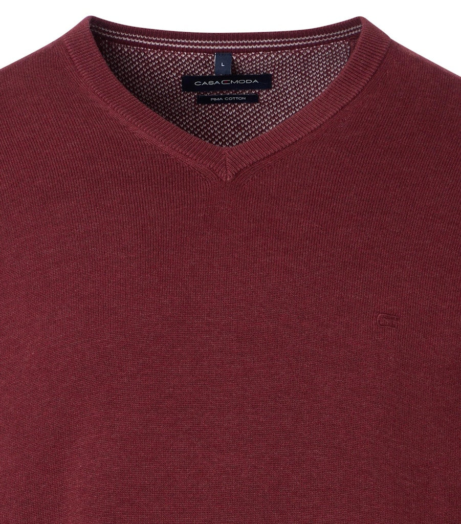 Casa Moda Herren Pullover Rot
