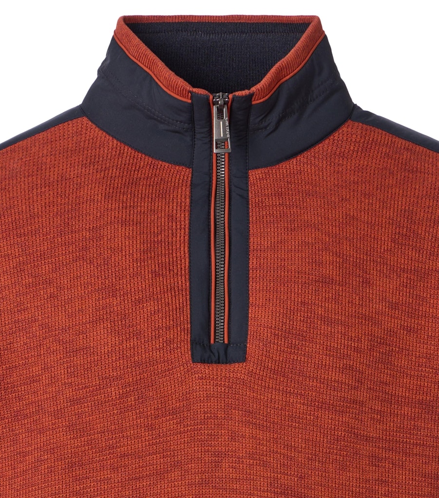 Casa Moda Herren Pullover  Orange