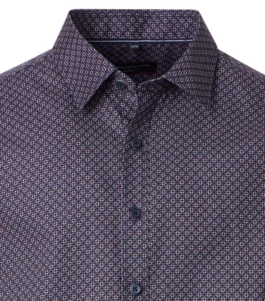 Casa Moda Herren Hemden  Blau