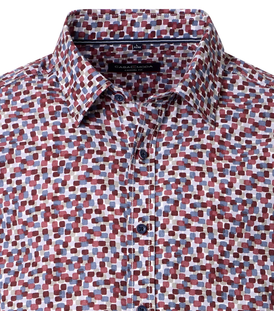 Casa Moda Herren Hemden Rot