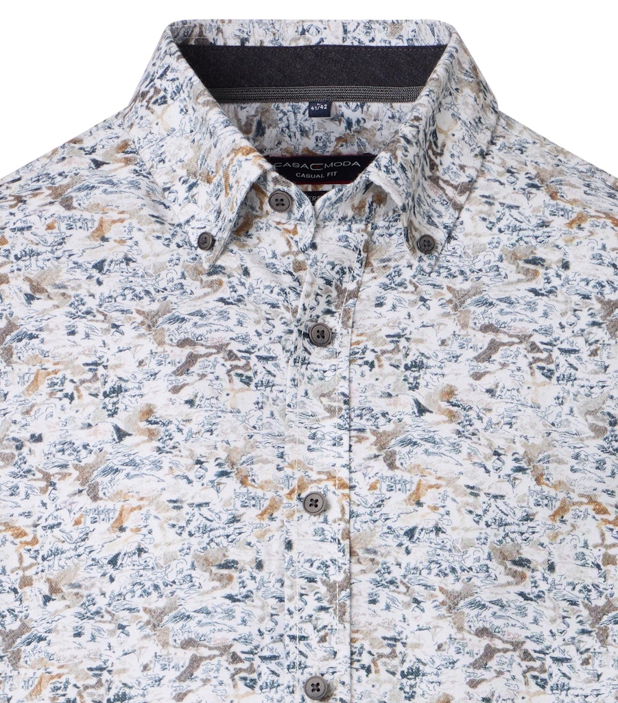 Casa Moda Herren Hemden Braun