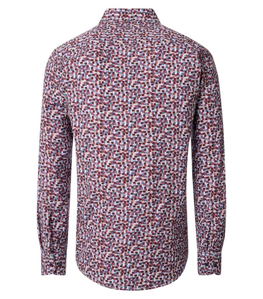 Casa Moda Herren Hemden Rot