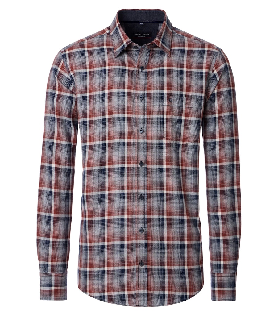 Casa Moda Herren Hemden Blau