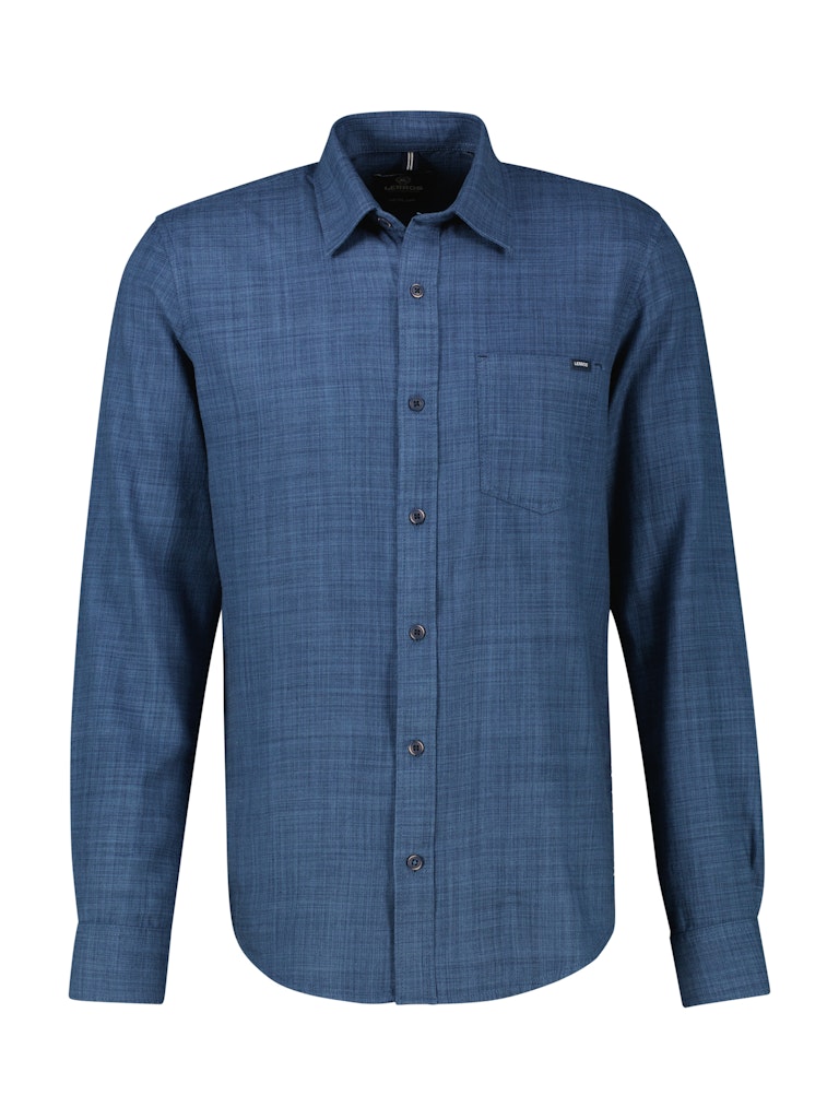 Lerros Herren Hemden Storm Blue