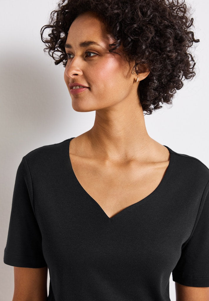 Street One Damen T-Shirts Black