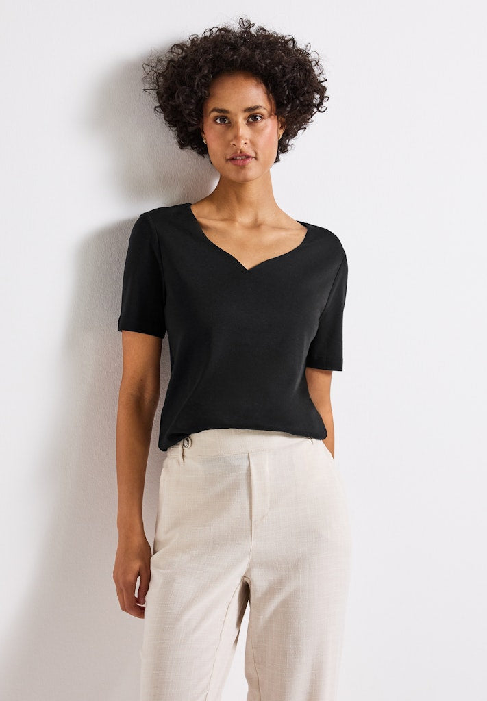 Street One Damen T-Shirts Black