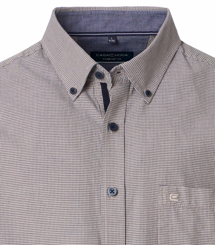 Casa Moda Herren Hemden Beige