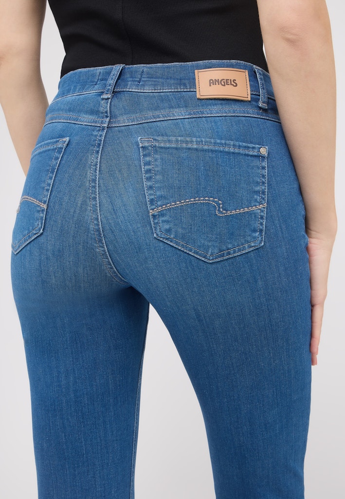 Angels Damen Jeans Mid Blue U