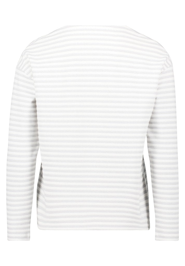 Betty & Co Damen Sweatshirts Grey/Cream