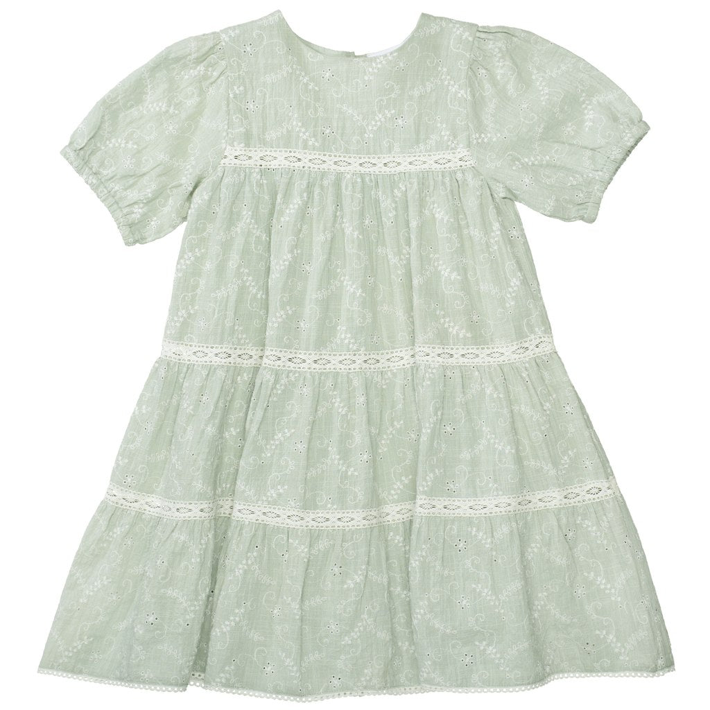 Basefield Mädchen Kleider Pastel Olive