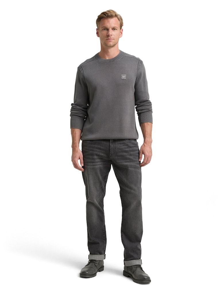 Tom Tailor Herren Pullover Classic Dark Gr