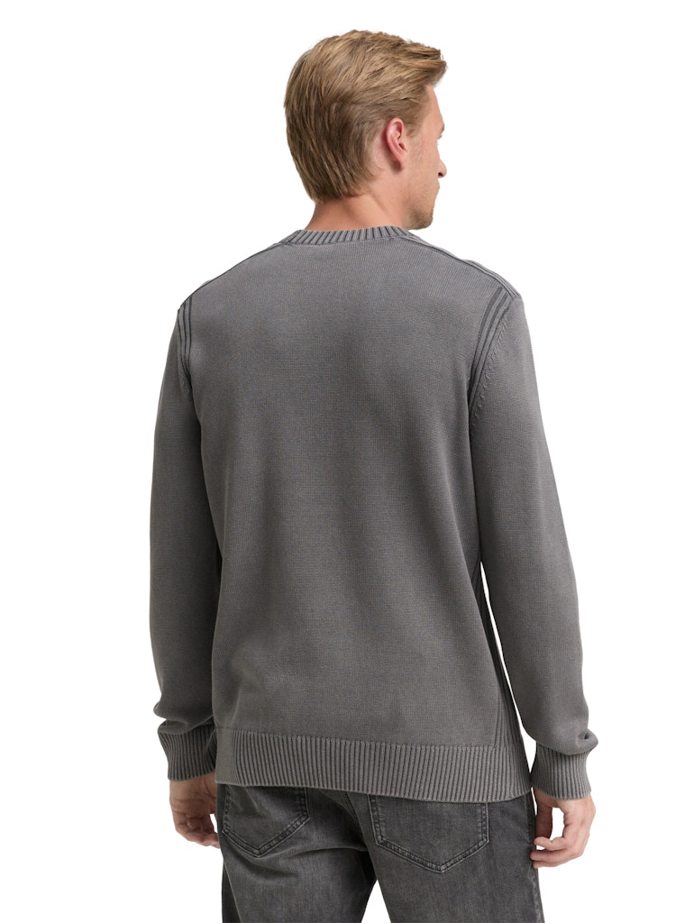 Tom Tailor Herren Pullover Classic Dark Gr
