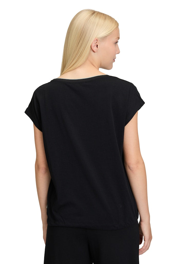 Betty & Co Damen T-Shirts Mint/Black