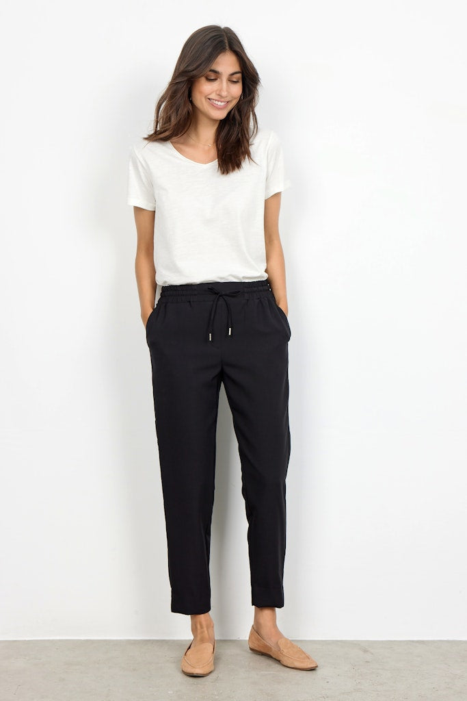 Soya Concept Damen Hosen Black