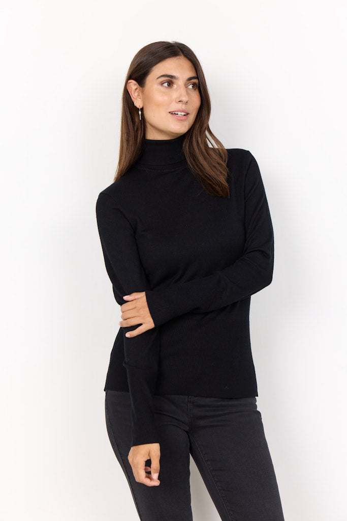 Soya Concept Damen Pullover Black