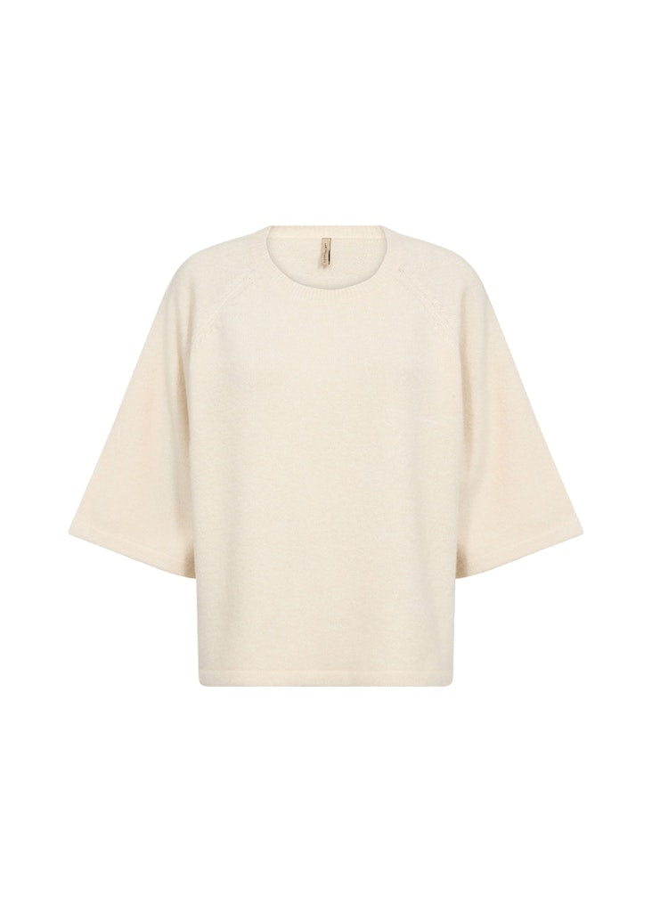 Soya Concept Damen Pullover Cream Melange