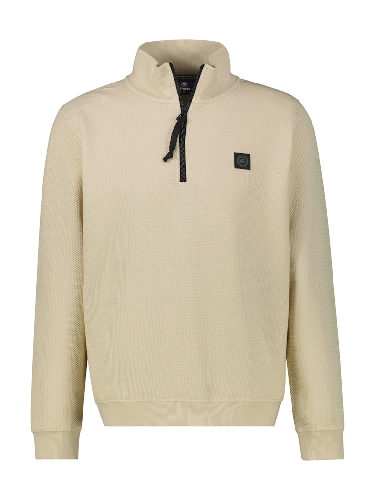 Lerros Herren Polo-Shirts Foam White