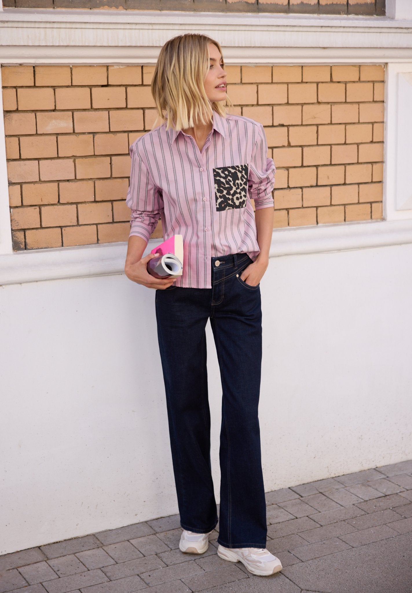 Street One Studio Damen Blusen Pearly Ro