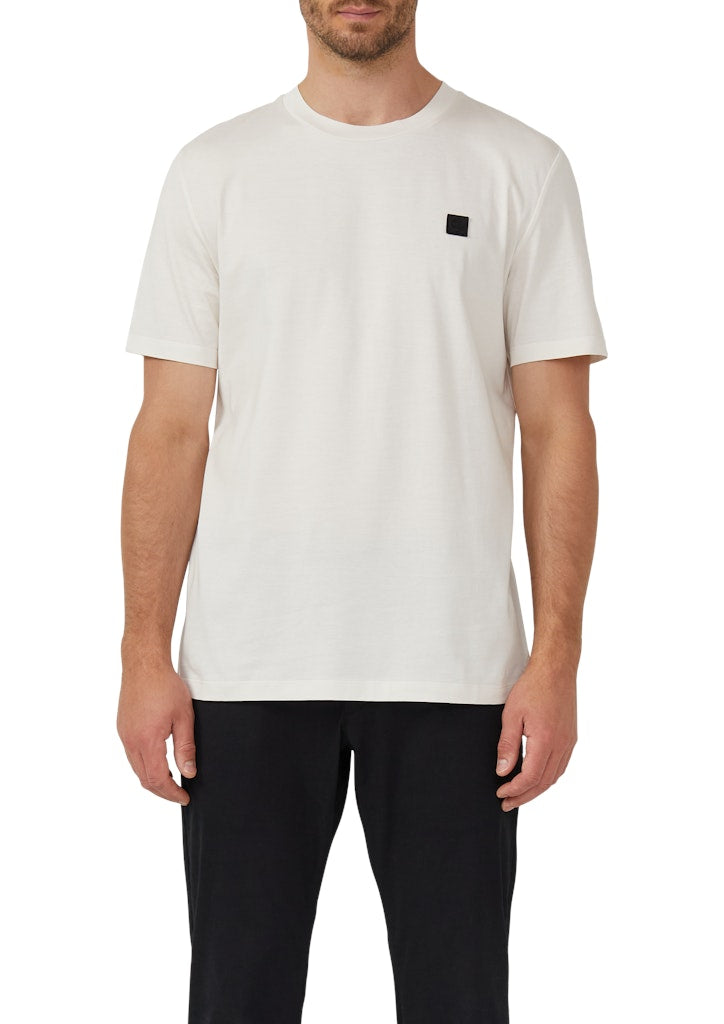 S. Oliver black Herren T-Shirts kurz White