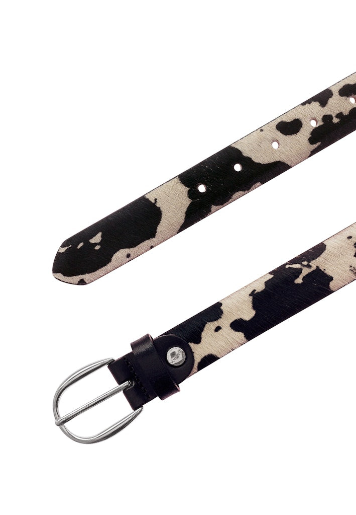 Vanzetti Gürtel Schwarz / Offwh