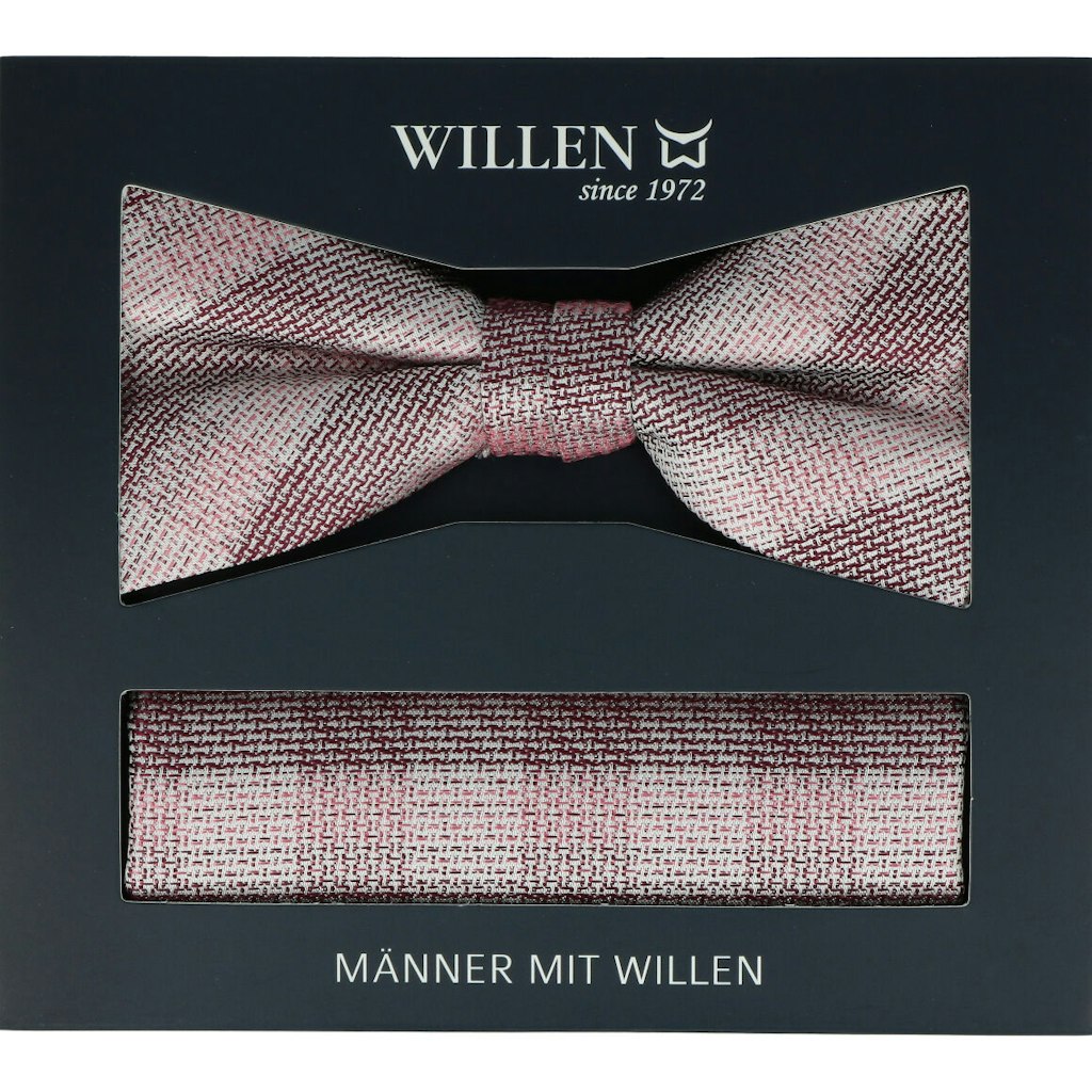 Willen Herren Krawatten & Schleifen Rosa