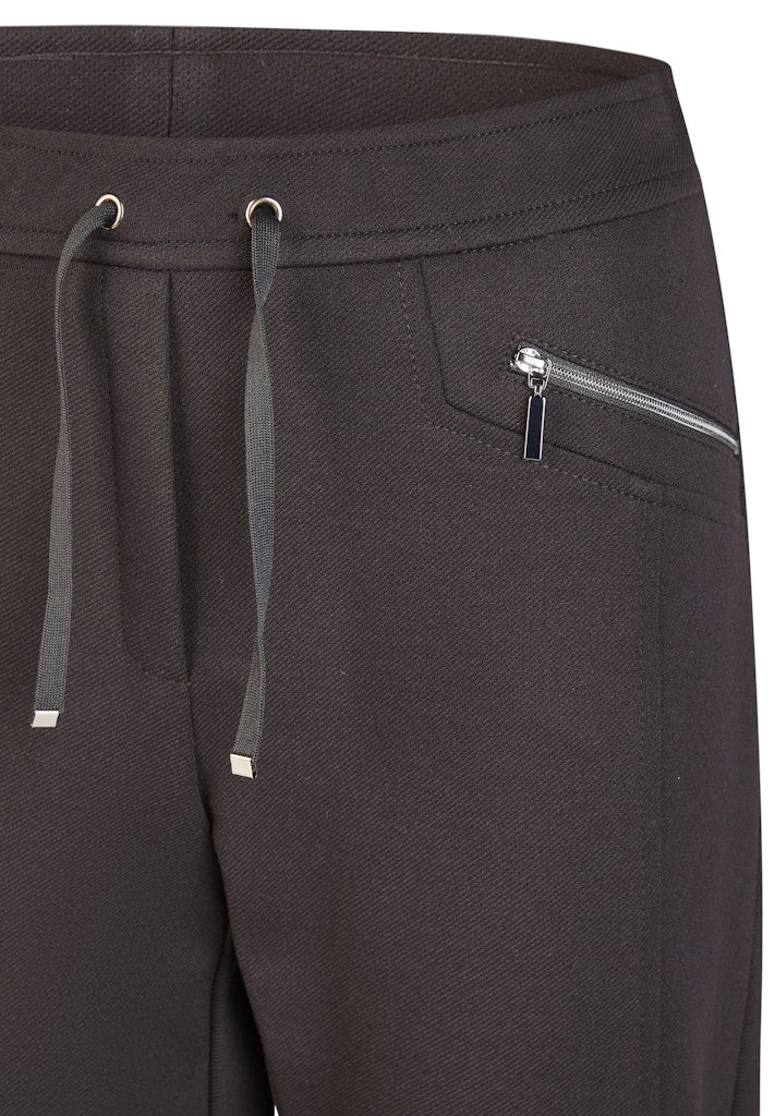 Rabe Damen Hosen Schwarz