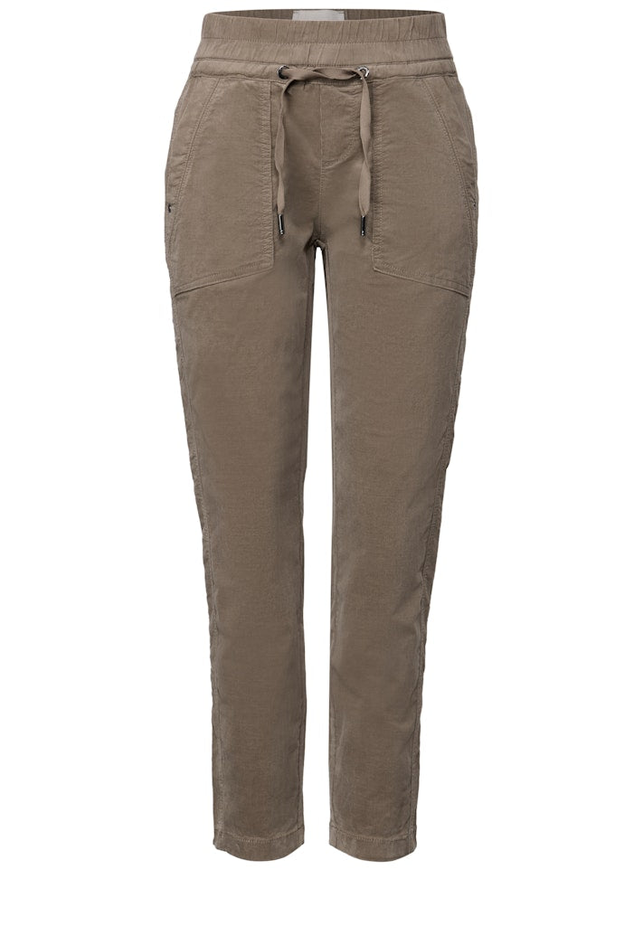 Street One Damen Hosen  Bark Brow