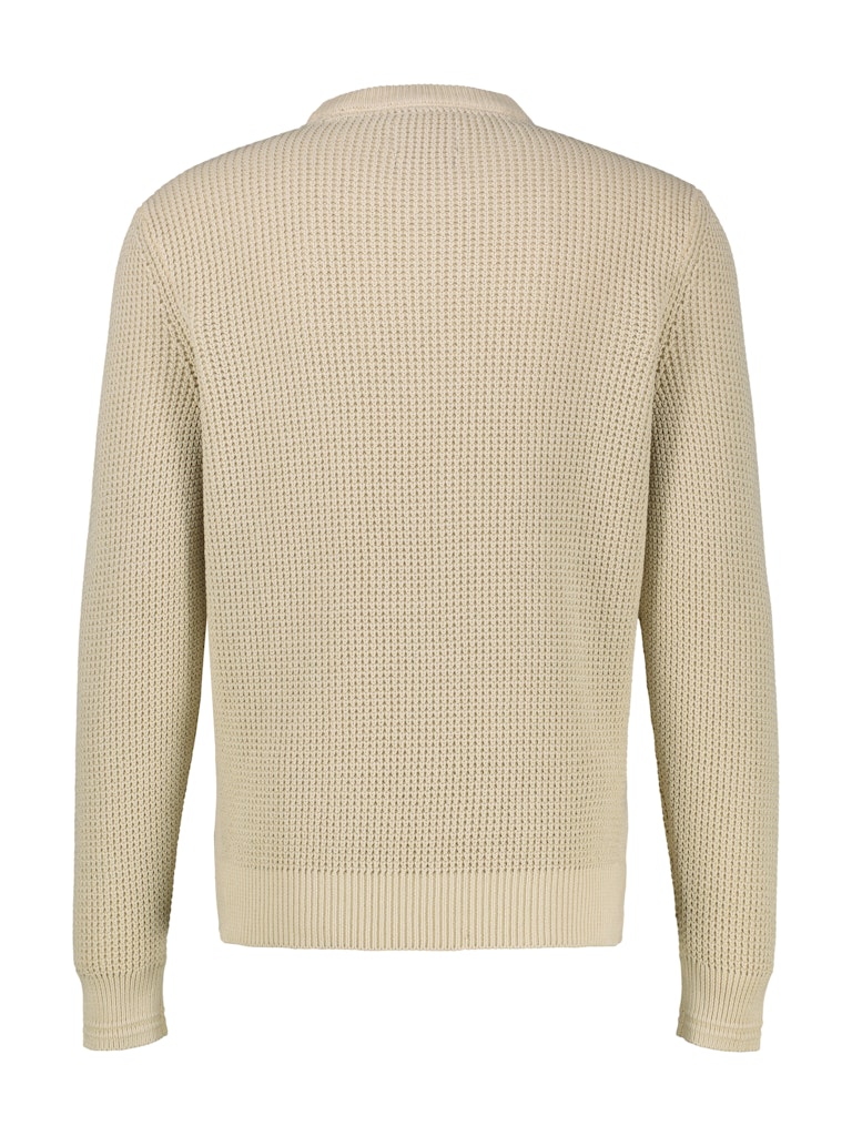 Lerros Herren Pullover Foam White