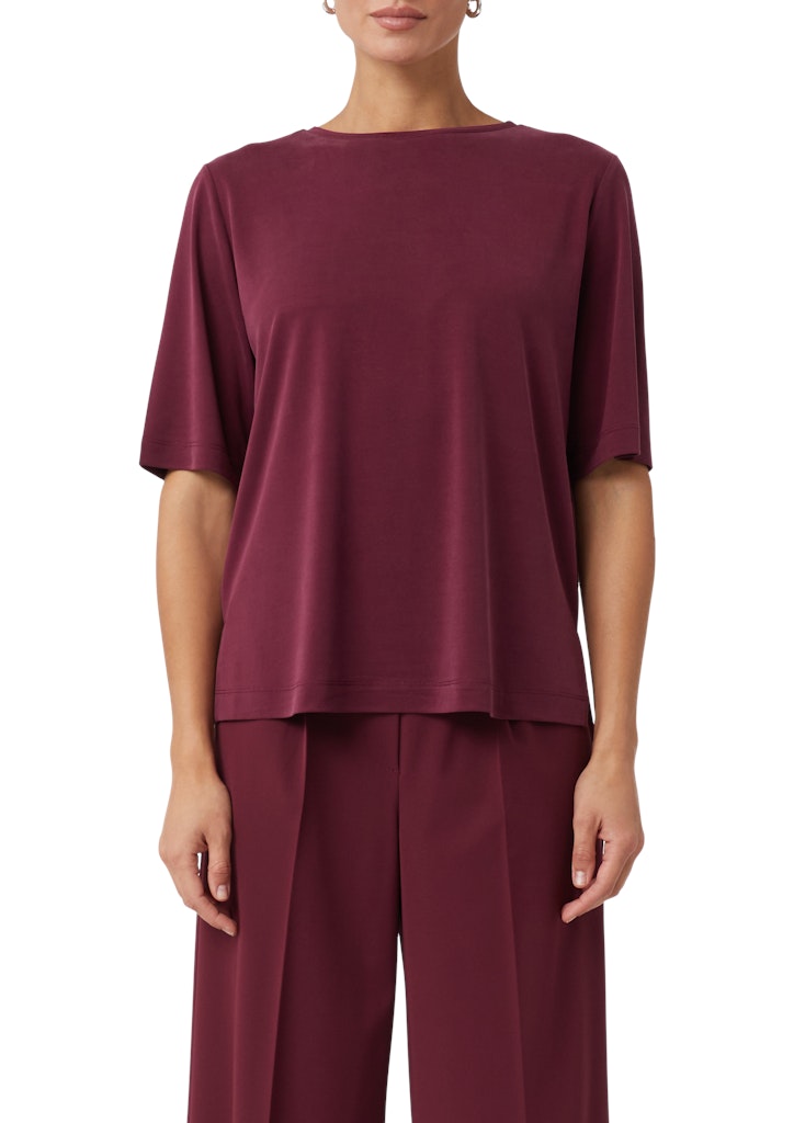 Comma CI Damen T-Shirts Lilac/Pink