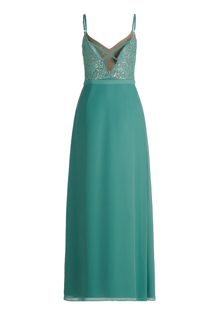 Vera Mont Damen Kleider Night Turquoise