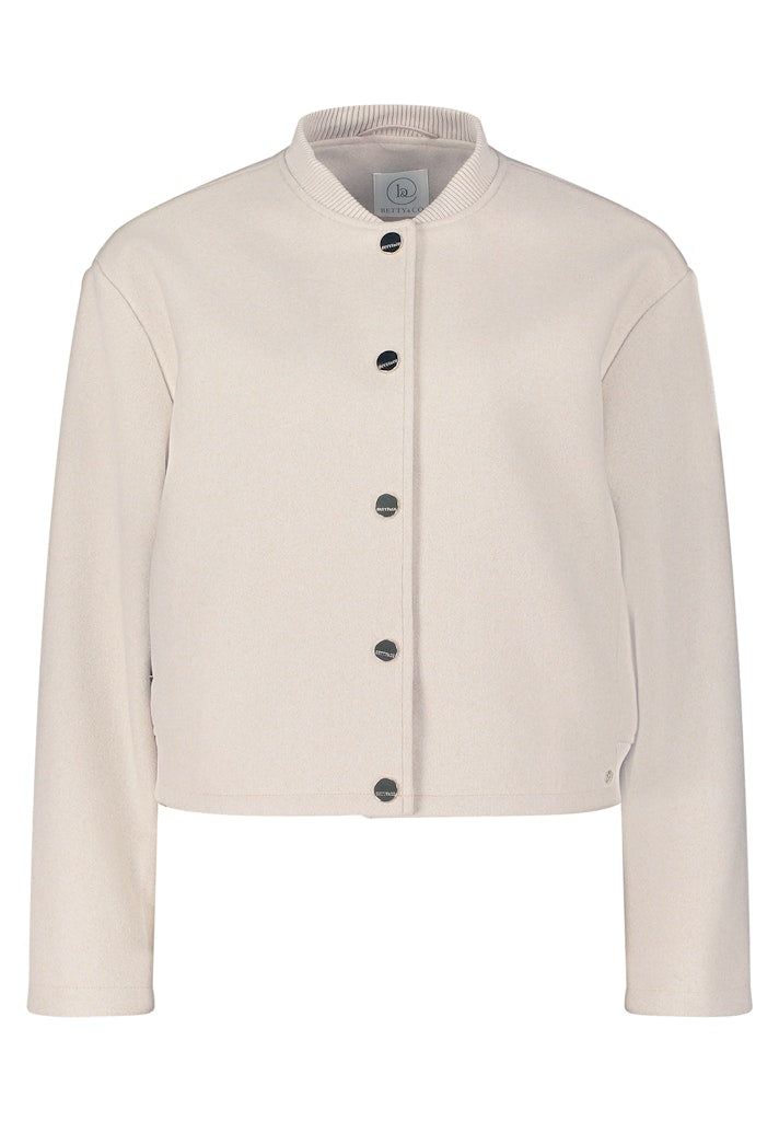 Betty & Co Damen Blazer Bright Cream Me
