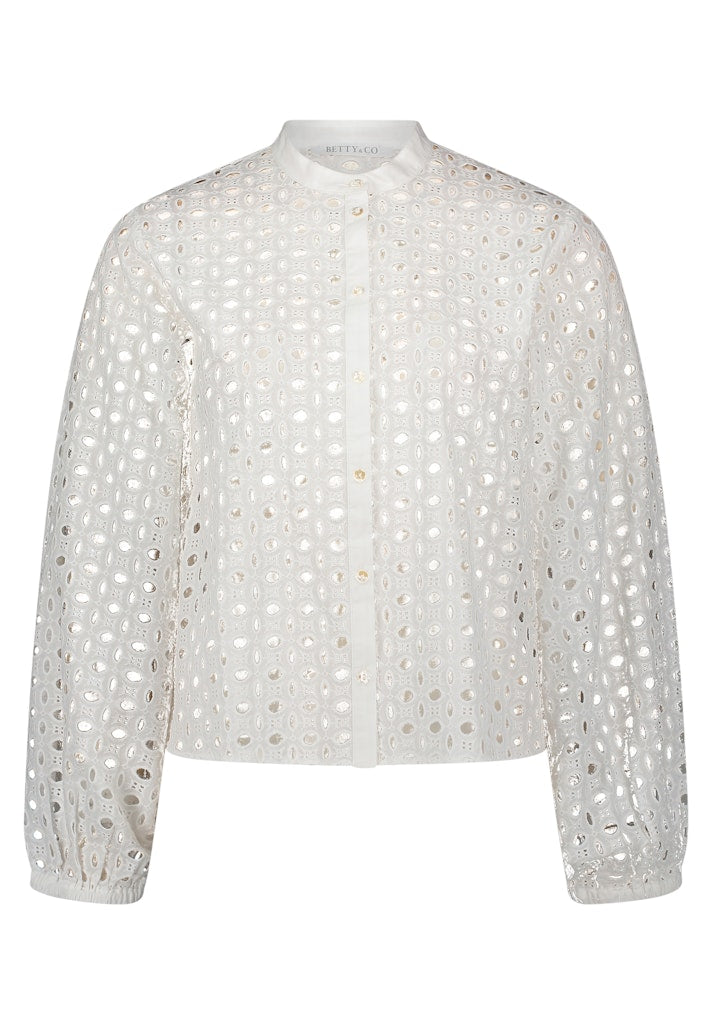 Betty & Co Damen Blusen Bright White
