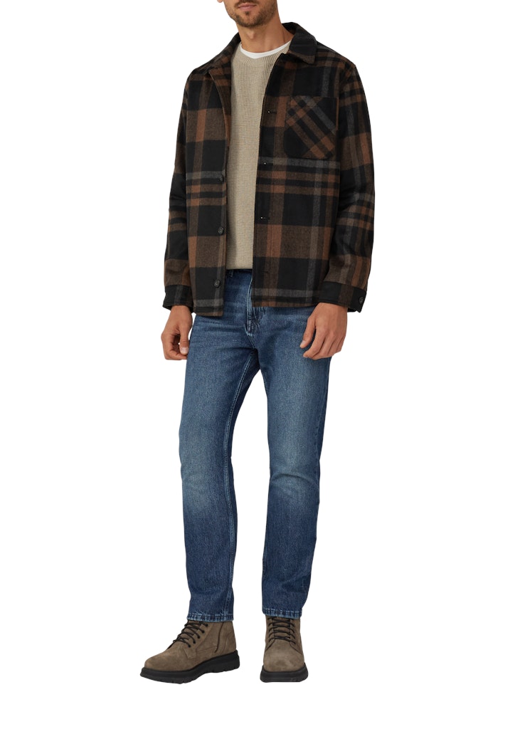 S. Oliver red Herren Pullover Brown