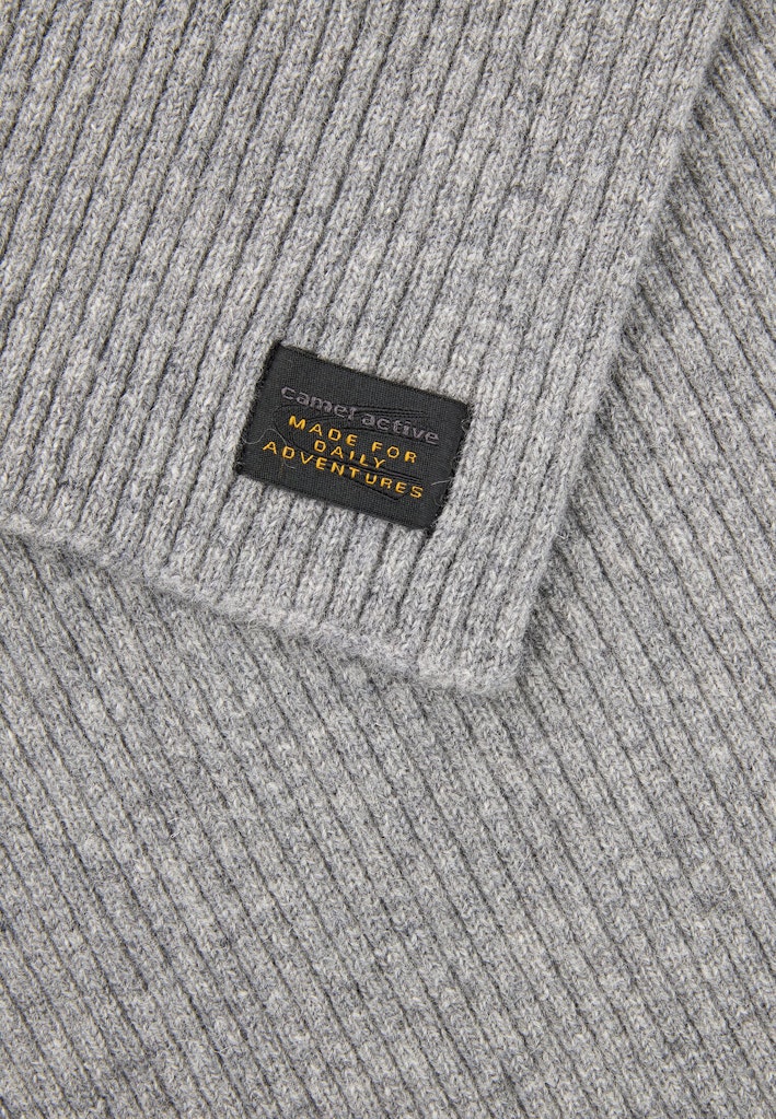 Camel active Herren Schals Stone Gray