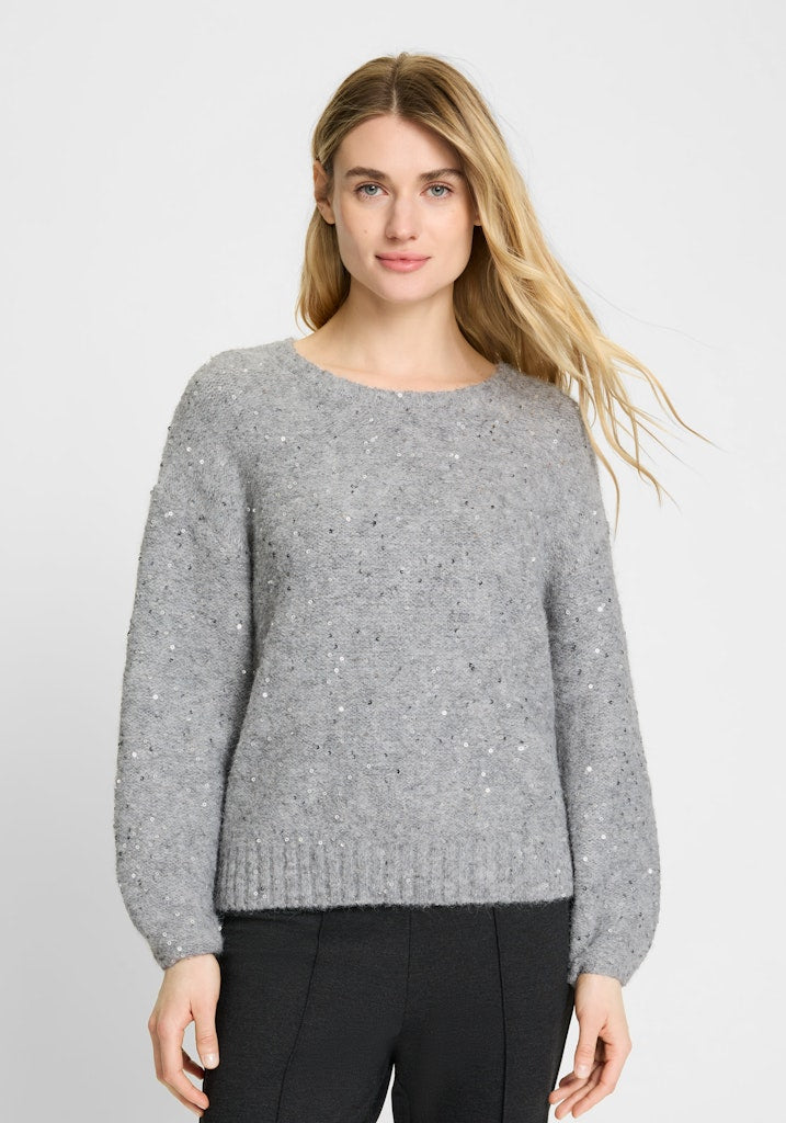Olsen Damen Pullover  Misty Gre