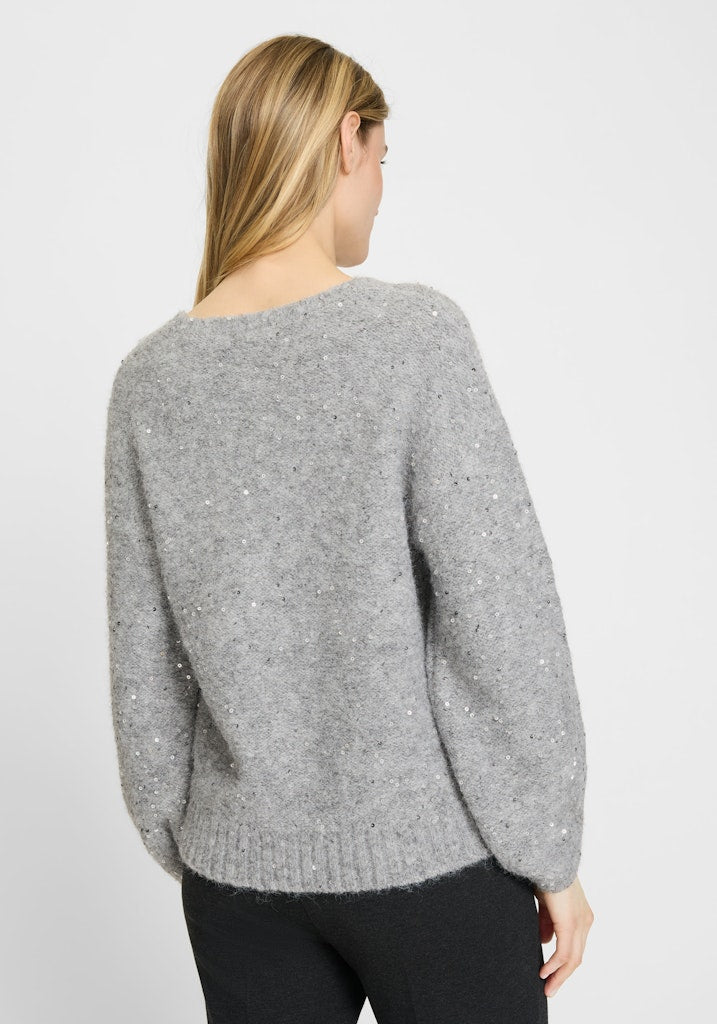 Olsen Damen Pullover  Misty Gre