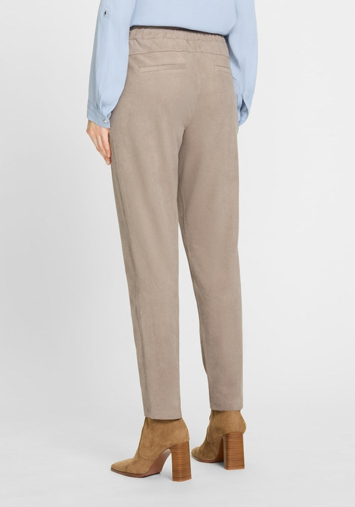 Olsen Damen Hosen Dark Taup