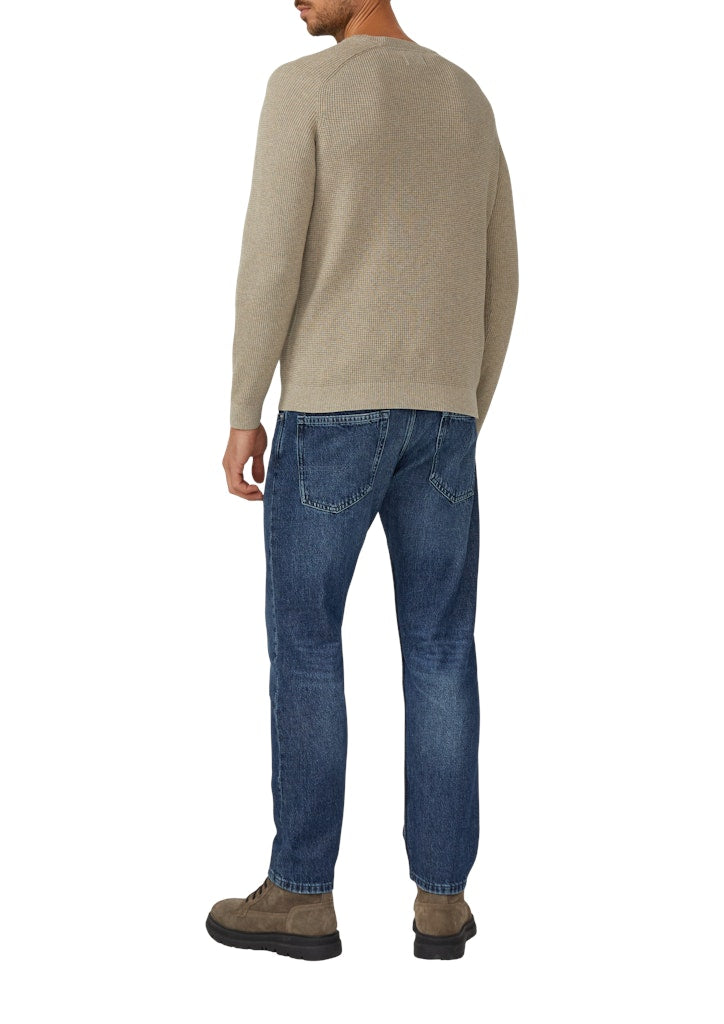 S. Oliver red Herren Pullover Brown