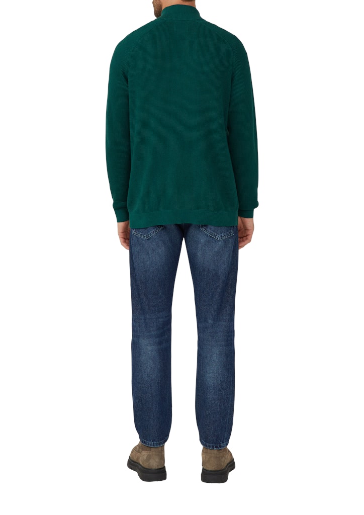 S. Oliver red Herren Pullover Green