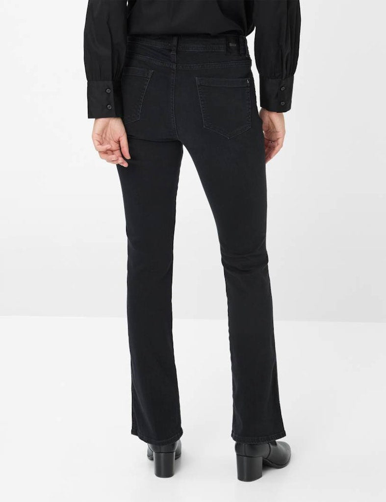 Brax Damen Jeans Used Black Blac