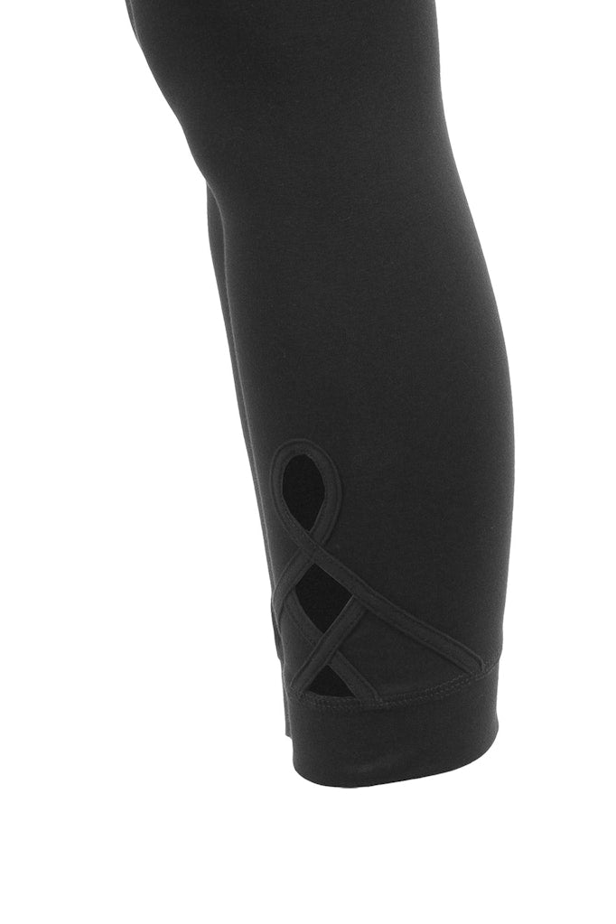 Soquesto Damen Leggings Weiß