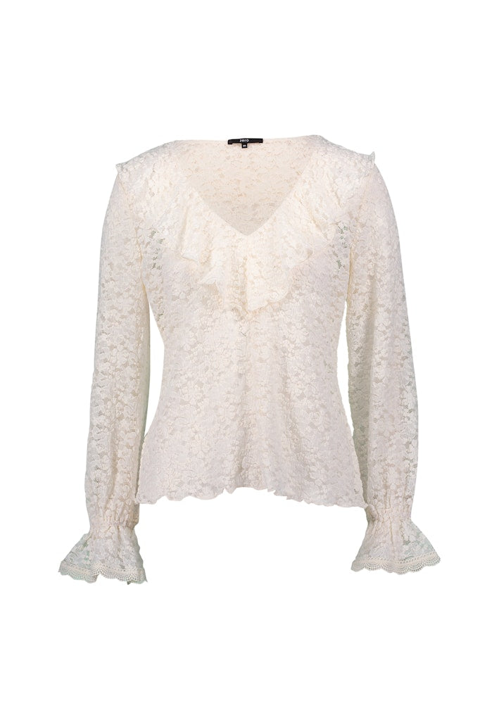 Zero Damen Blusen Eggnog