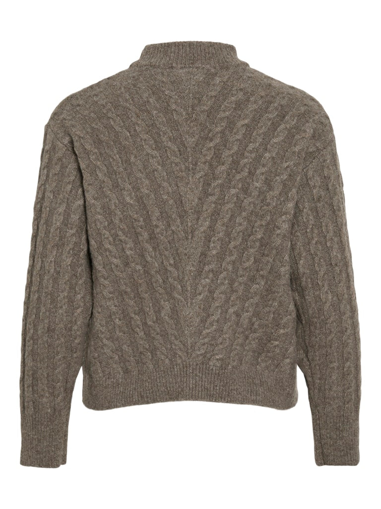 Vila Damen Pullover Falcon/Melange