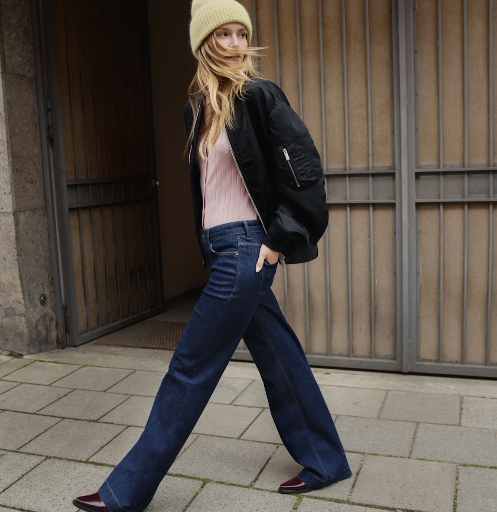 Mac Damen Jeans Natty Anthracit