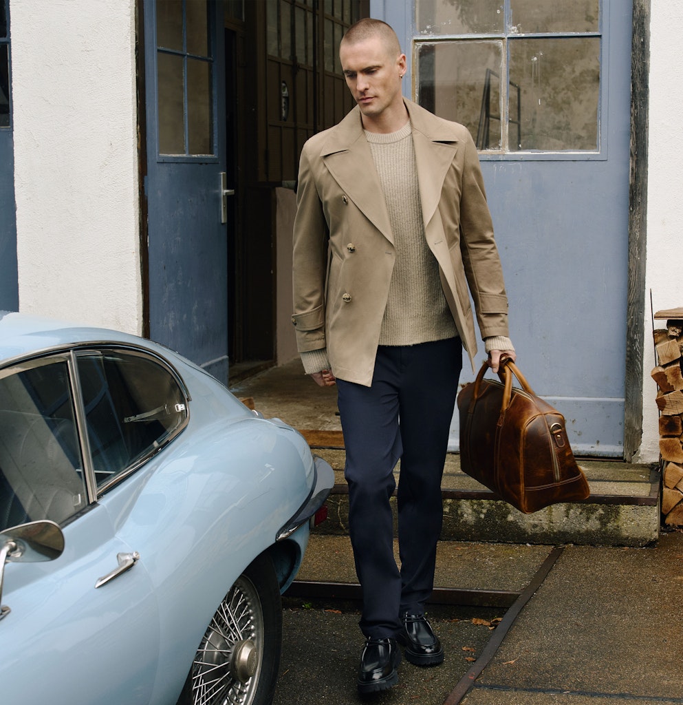 Mac Herren Hosen Midnight Bl