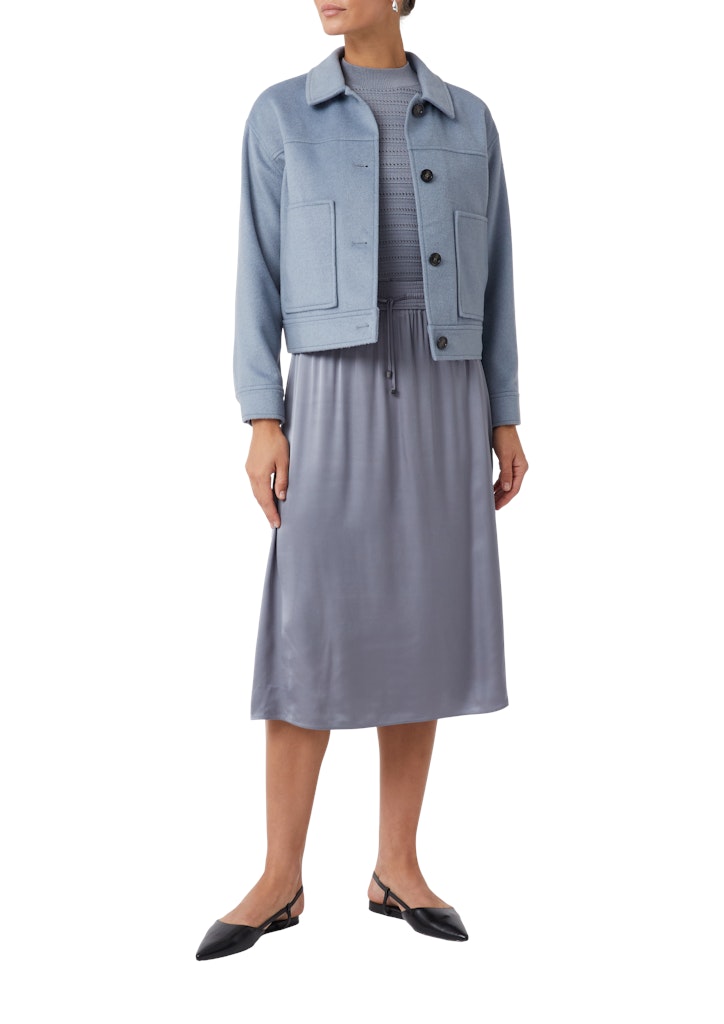 Comma Damen Rcke Grey/Black
