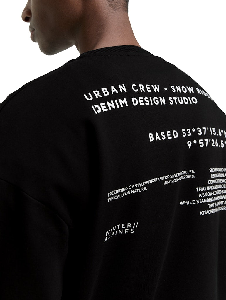 Tom Tailor denim Herren Sweatshirts Black